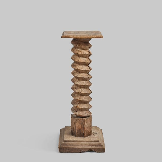 Antique Corkscrew Pedestal