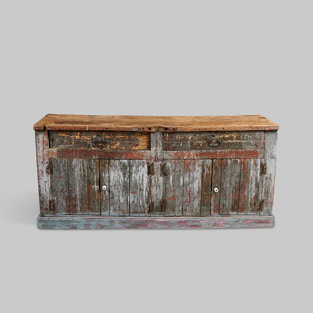 Antique Rustic Sideboard