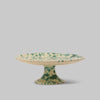 Splatter Cake Stand in Yellow & Verde by Sharland England