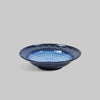 Marbled Blue Ceramic Bowl Large