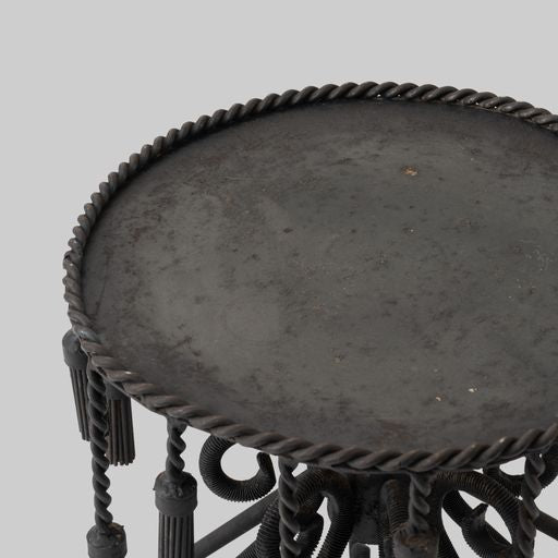 Vintage Spanish Metal Occasional Table