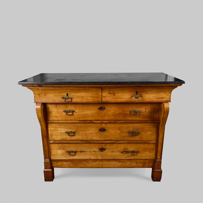 18th Century French Commode w/Marble Top