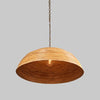 Vintage Rattan Dome Pendant by Gabriella Crespi