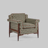 Harbinger by Hand Walnut Strand Chair