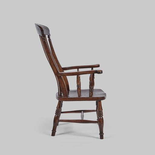 Antique English Windsor Style Armchair