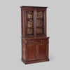 Tall Antique Cabinet with Glass Doors