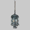 Vintage Black Tole Lantern