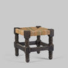 Vintage Rustic Woven Stool