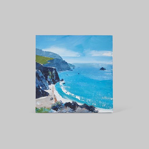 Small Coastal Painting by Sian McGill