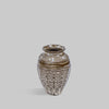 Brown Marbled Ceramic Vase