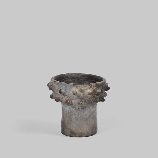 Ceramic Spiked Pedestal Bowl