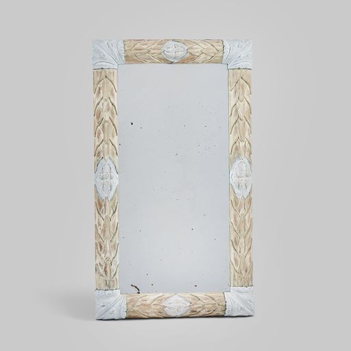 Vintage Carved Acanthus Mirror