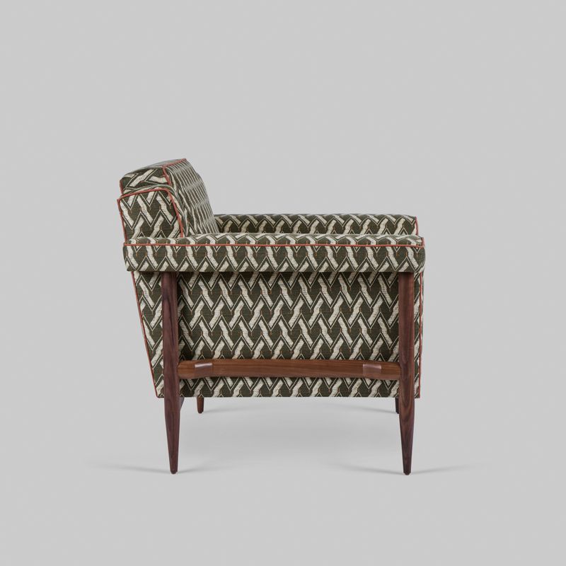 Harbinger by Hand Walnut Strand Chair