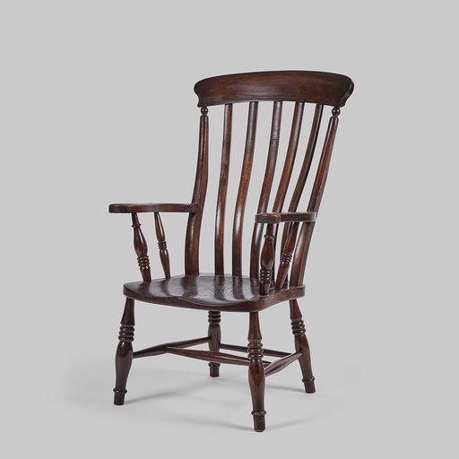 Antique English Windsor Style Armchair