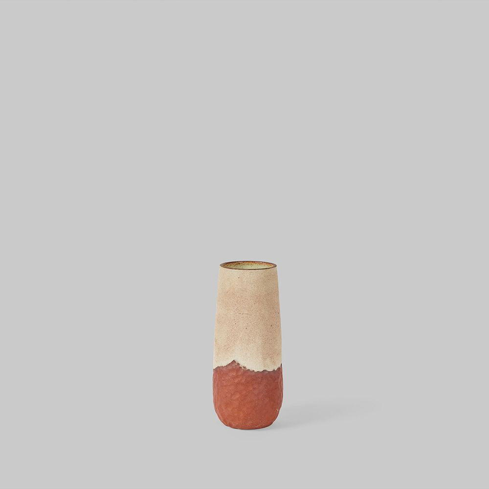 Hammered Magma Vase