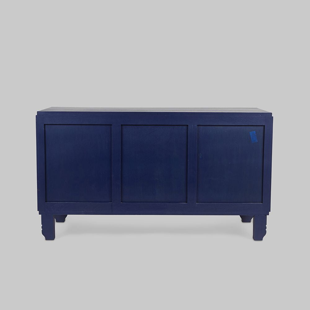 Vintage Circa 1960s Painted Oak Buffet