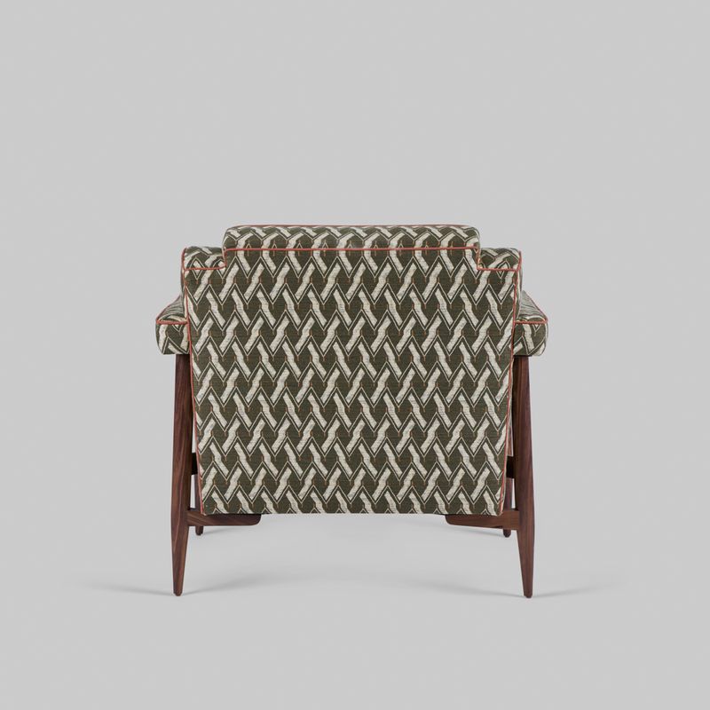 Harbinger by Hand Walnut Strand Chair