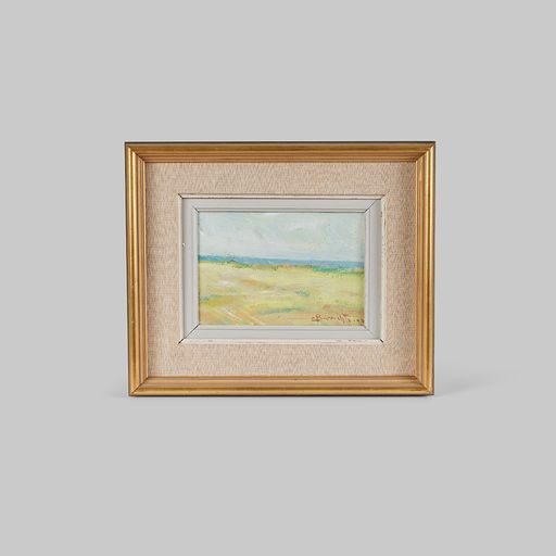 Vintage Midcentury Oil Painting by C. Berndtsson