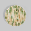Vintage Set of 12 Hautin & Boulanger Ceramic Asparagus Plates