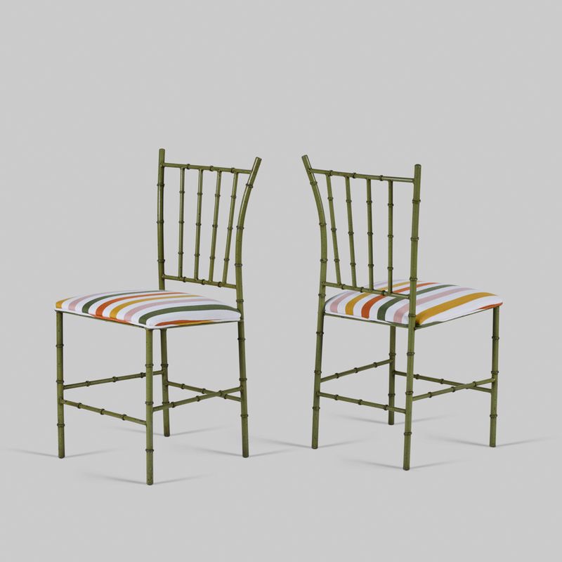 Vintage Mexican Dining Chairs, Set of 4