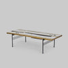 Vintage Mosaic Tile Top Cocktail Table