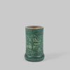 Vintage Green Terracotta Cylinder Vase