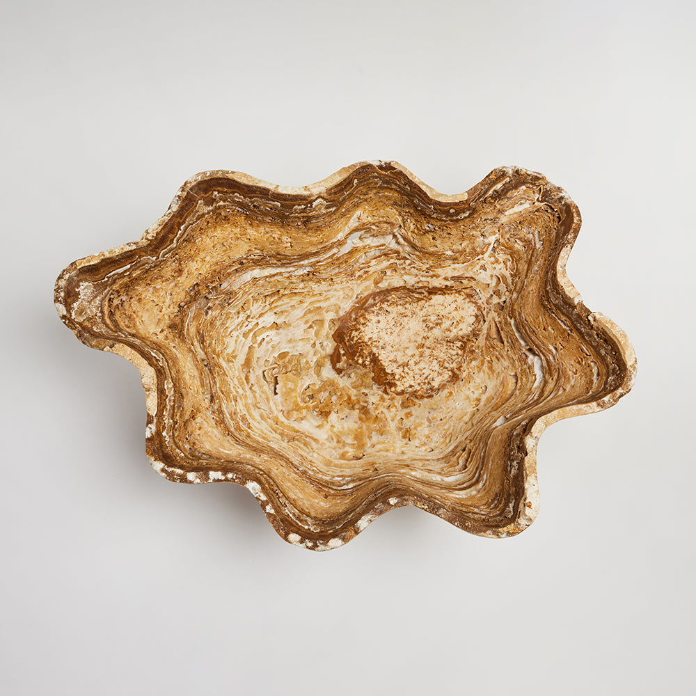 Brown & Taupe Onyx Bowl