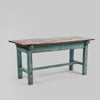 Vintage Blue Farm Table