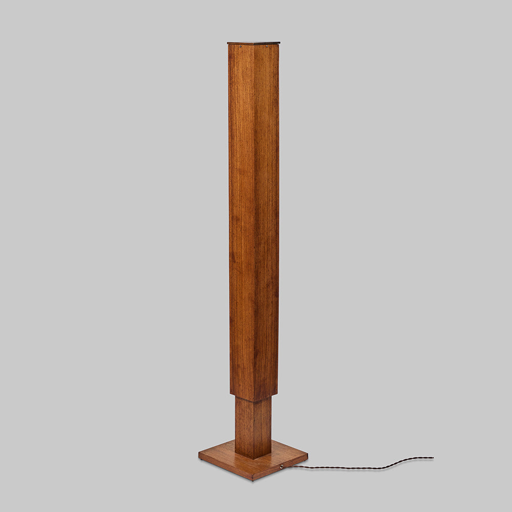 Wood Rotating Lamp