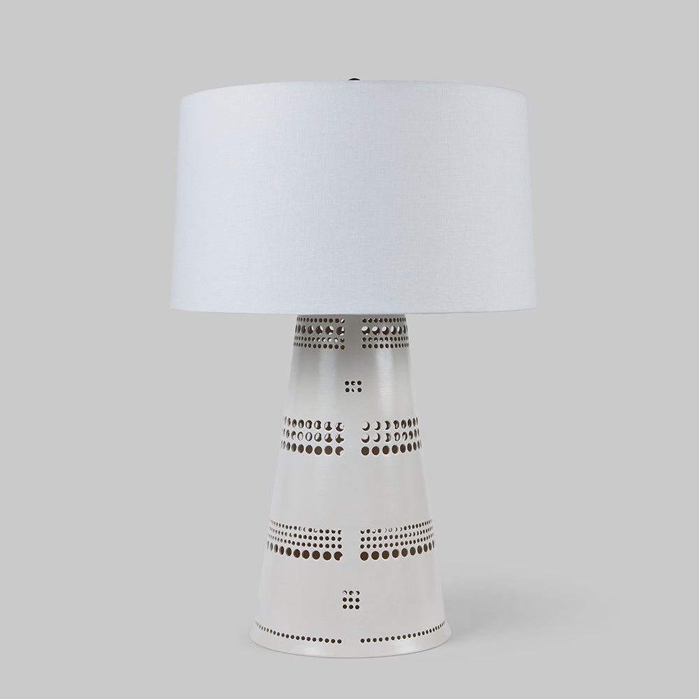 Love is Love Morse Code Table Lamp by Ryan Mennealy