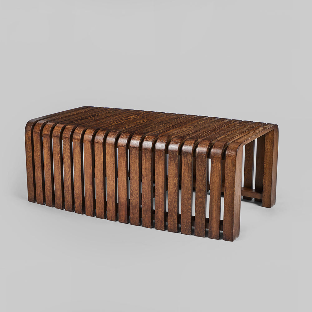 Harbinger by Hand - Oyster Bay Slatted Coffee Table