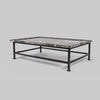 Harbinger by Hand - Simple Iron Base Coffee Table